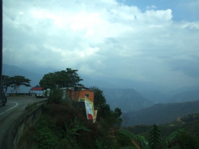 Fahrt von San Gil nach Bucamaranga