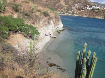 Kleine Neenbucht weiter östlich von Playa Grande Taganga