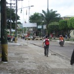 Grenzübergang von Tabatinga Brasilien nach Leticia Kolumbien